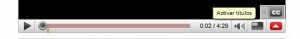 youtube activar subtitulos