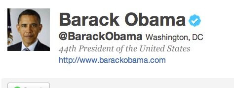 Cuenta_obama_twitter Cuenta obama twitter La suplantación de identidad en Twitter, un hecho habitual