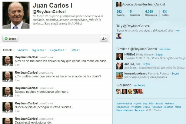 usurpacion_rey usurpacion rey La suplantación de identidad en Twitter, un hecho habitual