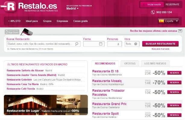 restalo web Juan Otero de Restalo.es: Educamos a los restaurantes en el mundo de Internet 